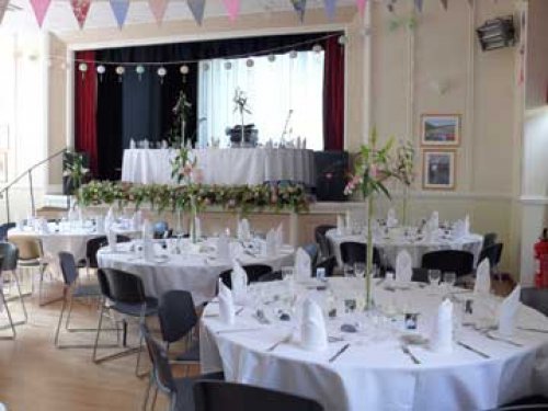 (19) The Main Hall decorated for a wedding. image
